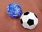 株式会社田村工機の段ボール製品サッカーボール